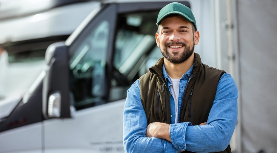 Man and van driver in London